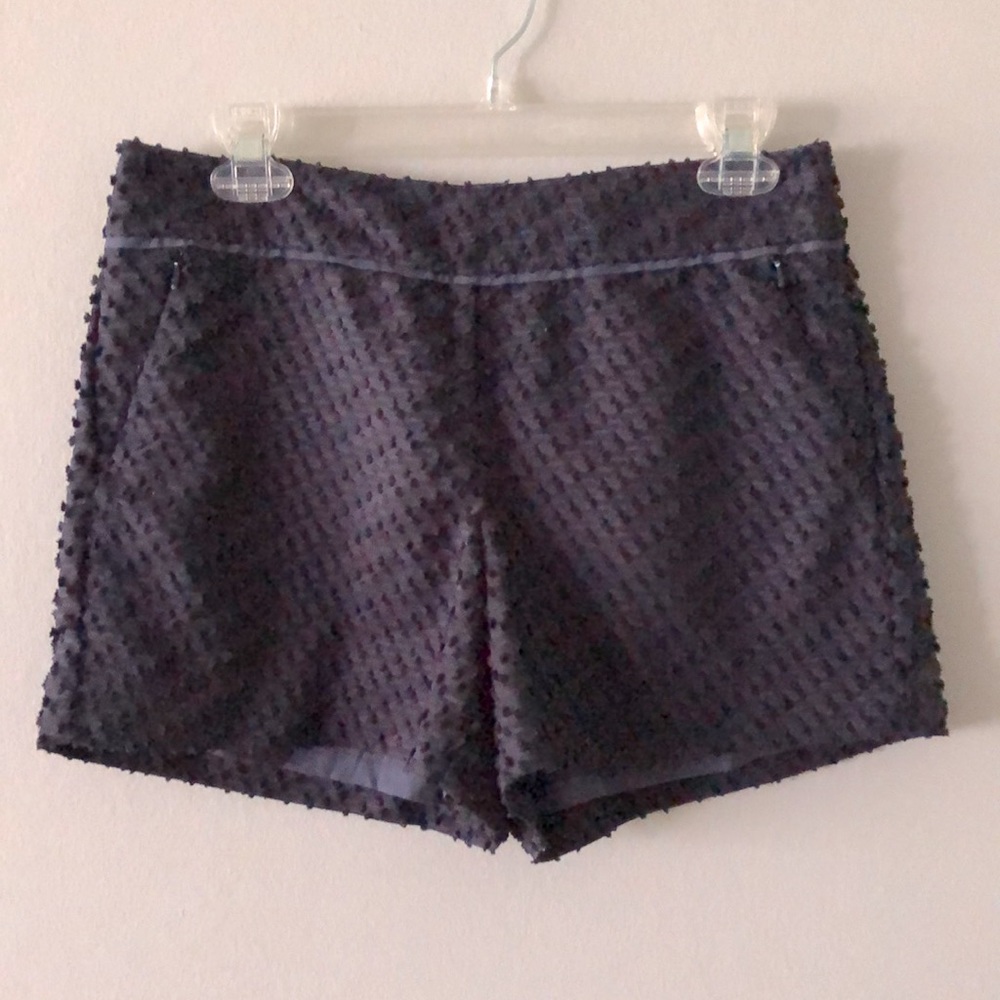 W By Worth Shorts Textured Dress SZ 2 Blue - Picture 2 of 12